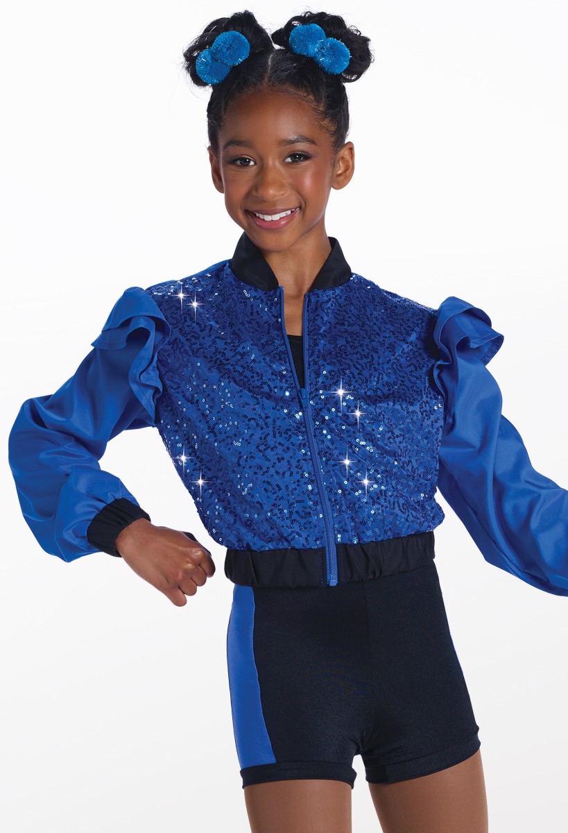 Sequin Jacket & Shorts Dance Set | Weissman®