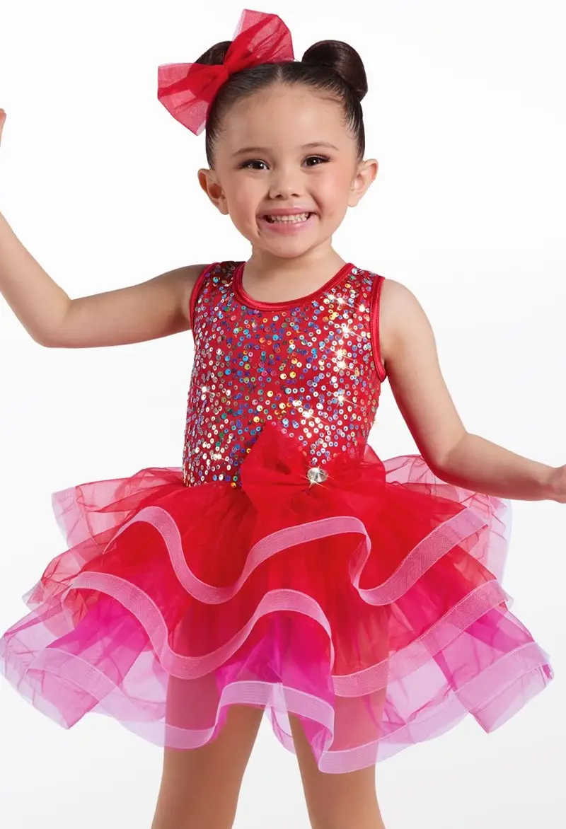 Hologram Sequin Tank Dress Tap Costume | Weissman