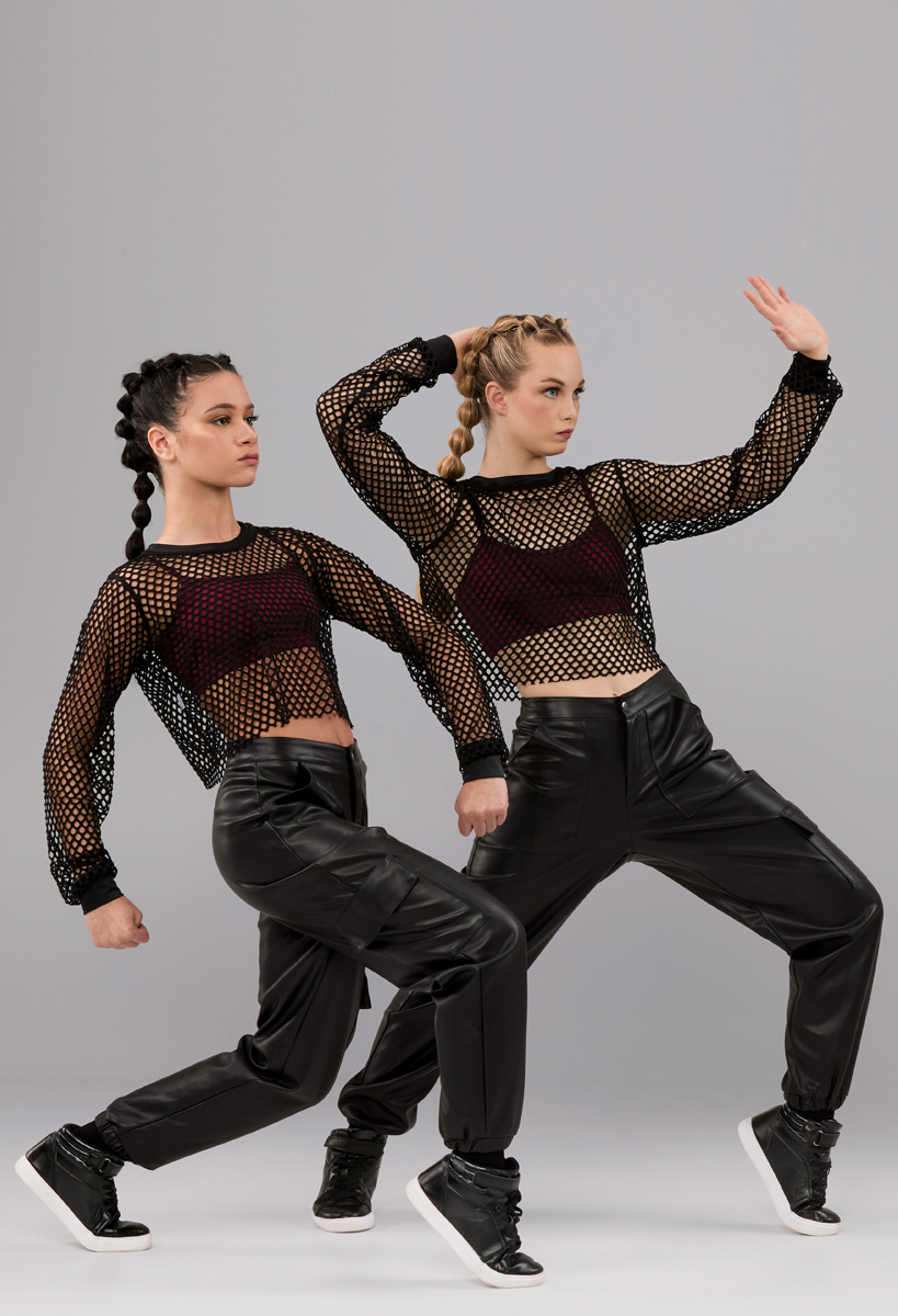 Elite MiXify Fishnet Top for Dance | Weissman®