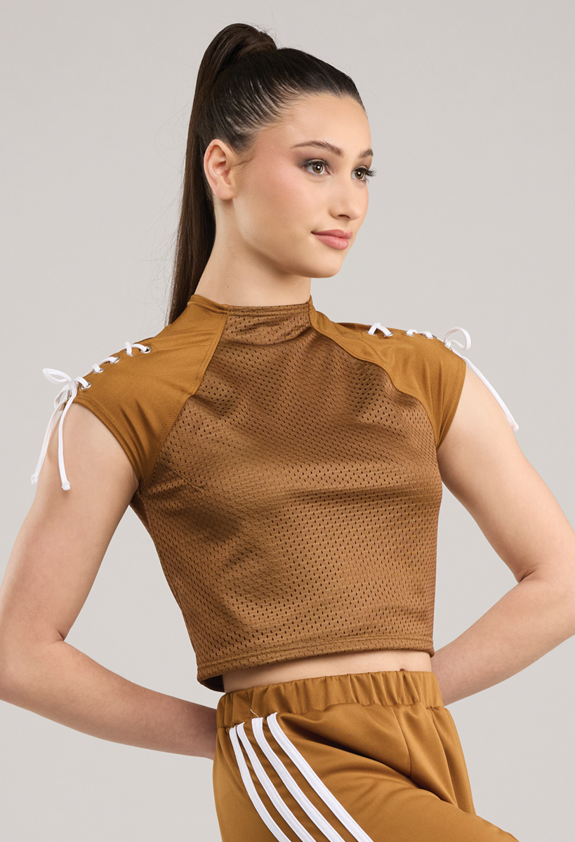 Elite MiXify Mesh Crop Top for Dance | Weissman®