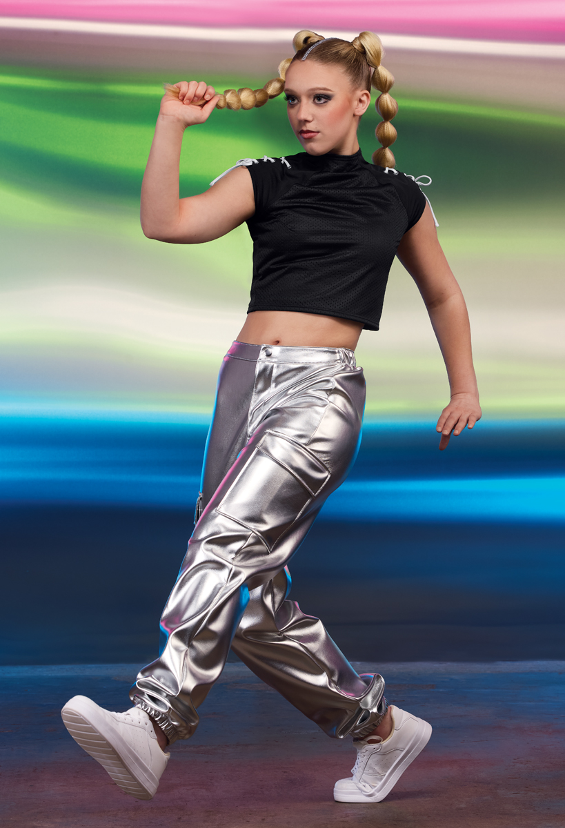 Per una トップス Elite MiXify Mesh Crop Top for Dance | Weissman®