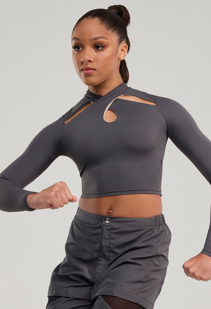 トップス Mallion vintage top Elite MiXify Cutout Crop Top for Dance | Weissman®