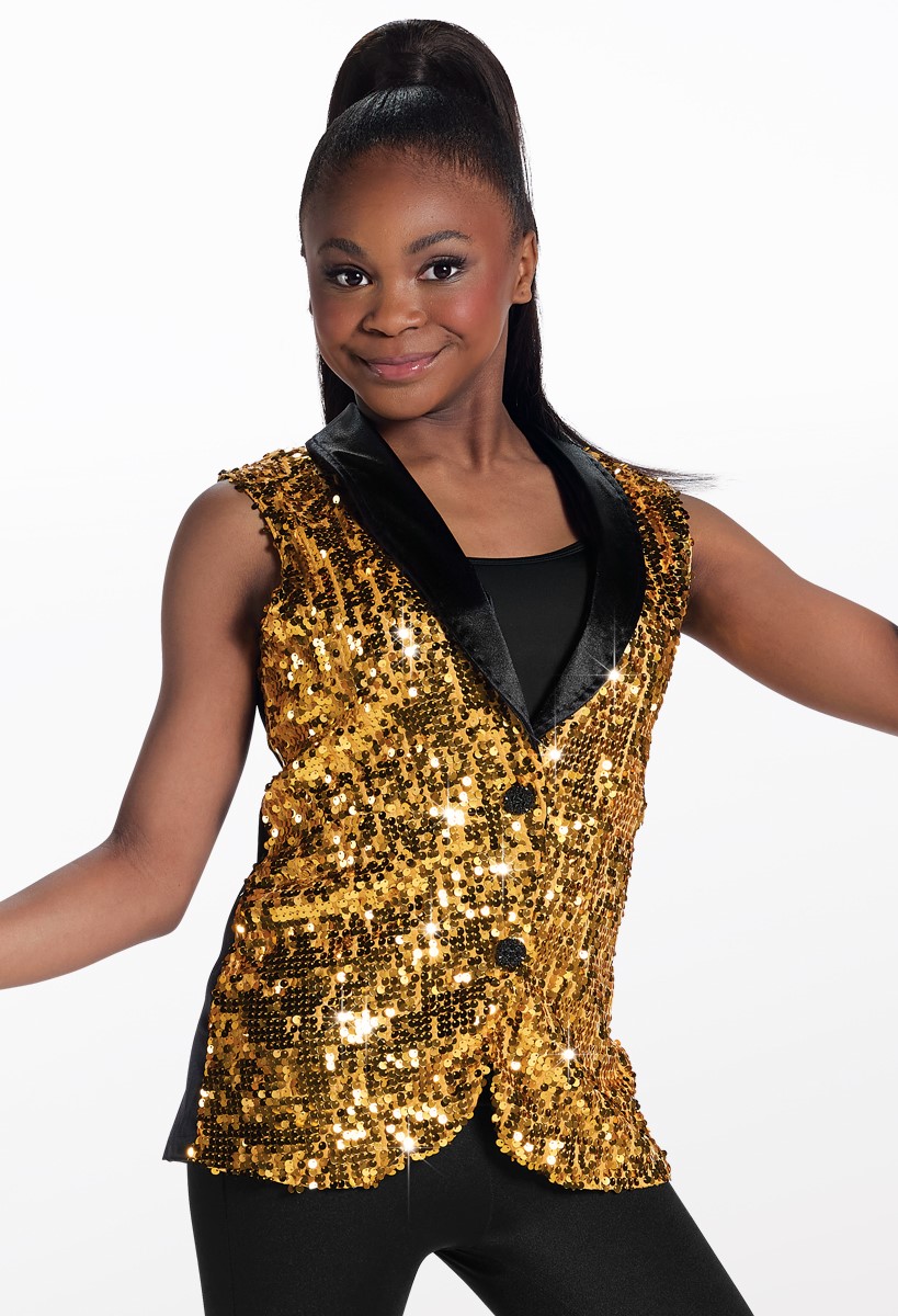 ウェア outman Showtime MiXify Sequin Vest for Dance | Weissman®