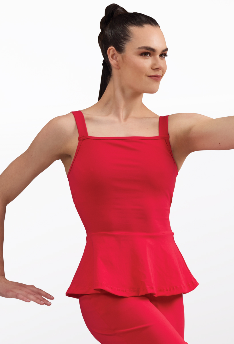 【size:L】Mr.FATMAN CARRY DANCER Elite MiXify Peplum Top for Dance | Weissman®