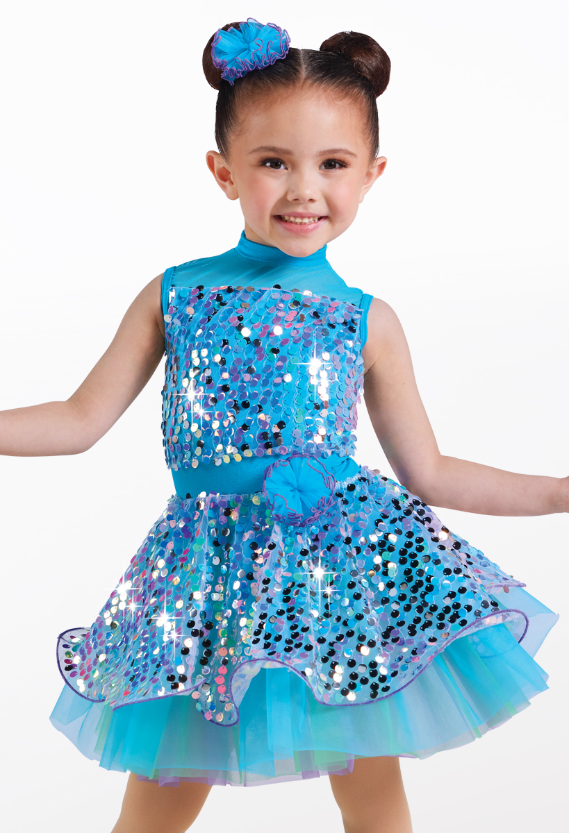 Gold Leaf Applique Dress Dance Costume | Weissman®