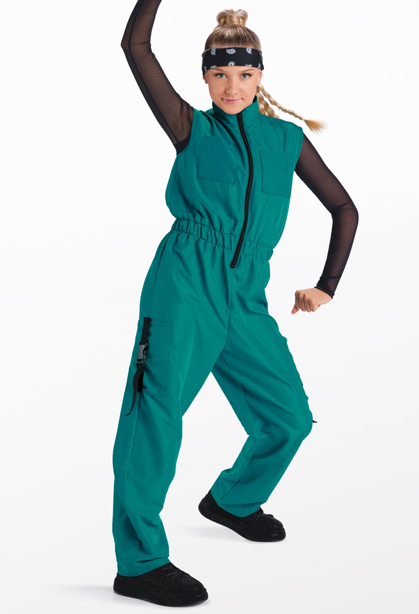 Colorblock Jumpsuit & Top for Dance | Weissman®