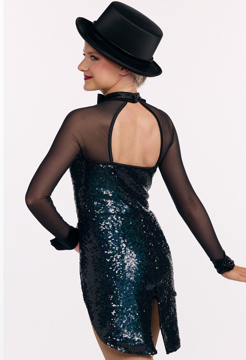 Sequin Tuxedo Character Dance Costume | Weissman®