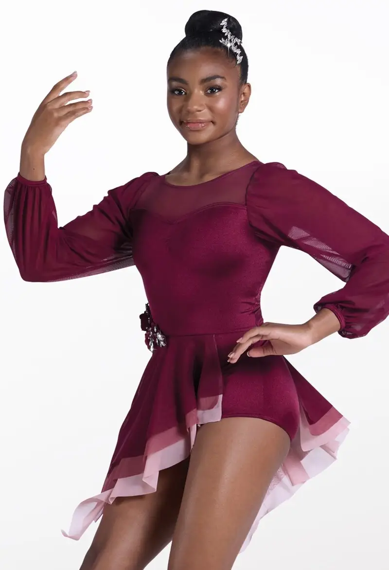 Showtime Poet Sleeve Dance Dress | Weissman