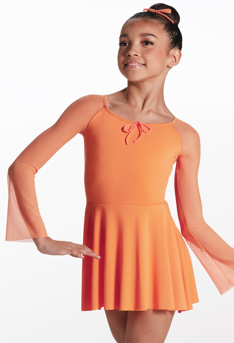 Showtime Flare-Sleeve Dress for Dance | Weissman Showtime Flare-Sleeve Dress for Dance | Weissman