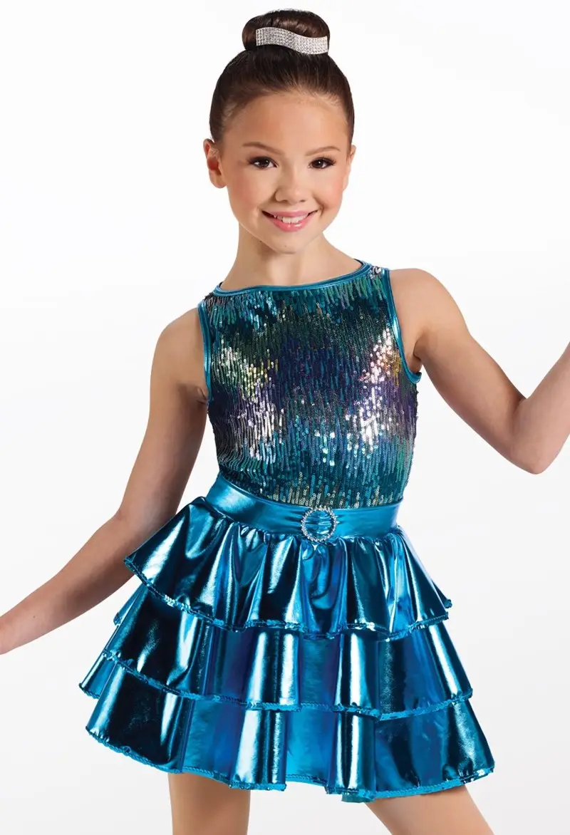 Showtime Sequin & Metallic Dress | Weissman Showtime Sequin & Metallic Dress | Weissman