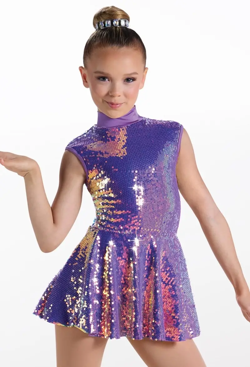 Showtime Sequin Skater Dance Dress | Weissman