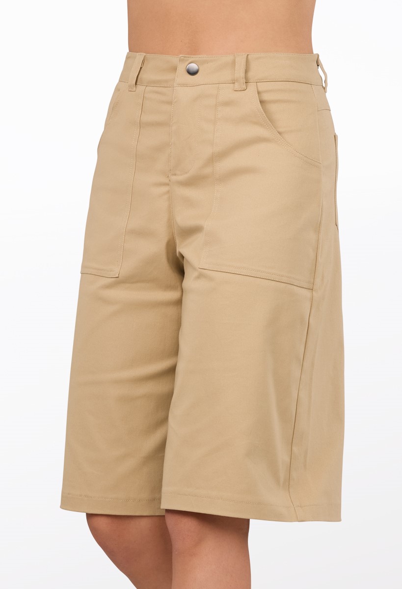 Twill Bermuda Hip-Hop Dance Shorts | Weissman®