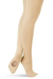 Womens TRUE NON-RUN® Microfiber Convertible Tights | 210