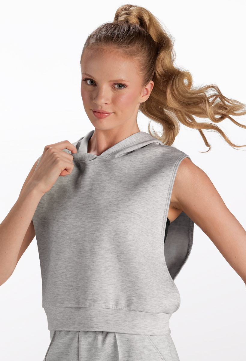 Sleeveless Hooded Sweatshirt for Dance | Weissman® Sleeveless Hooded Sweatshirt for Dance | Weissman®