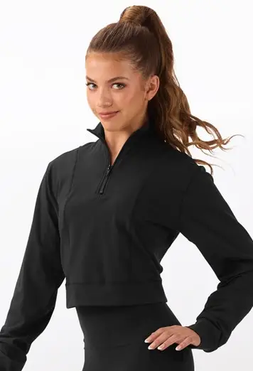 FlexTek Zip-Front Pullover