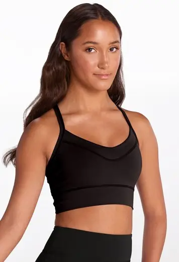 FlexTek Wrap-Back Crop Top