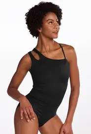 Cutout One-Shoulder Leotard