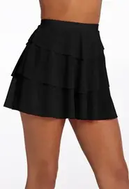 Tiered Mesh Skirt