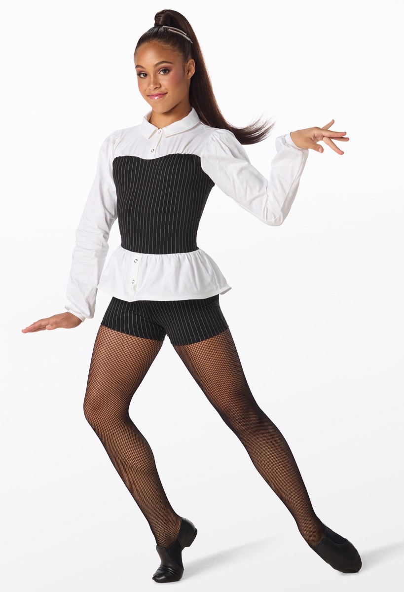 Suiting Corset & Shirt Jazz Biketard | Weissman®