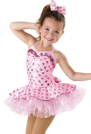 Weissman™ | Satin Sequin Tutu Dance Dress