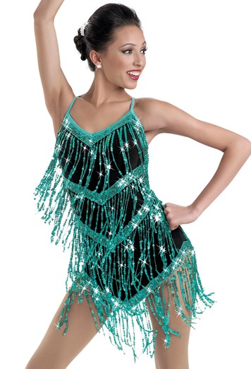 Weissman™ | Sequin Fringe Camisole Dress