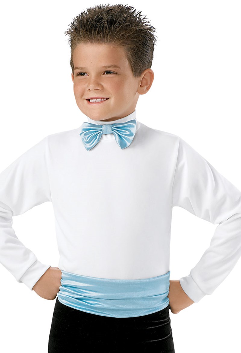 Weissman® Satin Bow Tie and Cummerbund