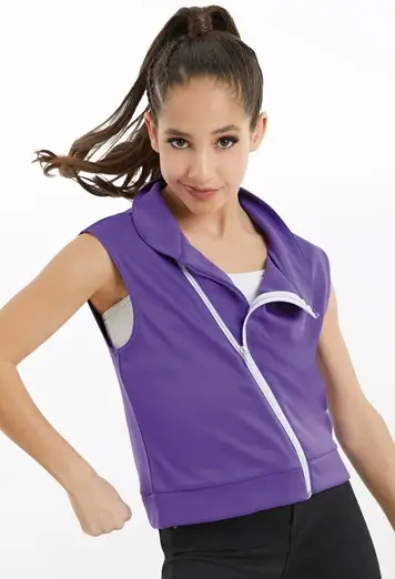 Unisex Zip-Front Hip-Hop Vest
