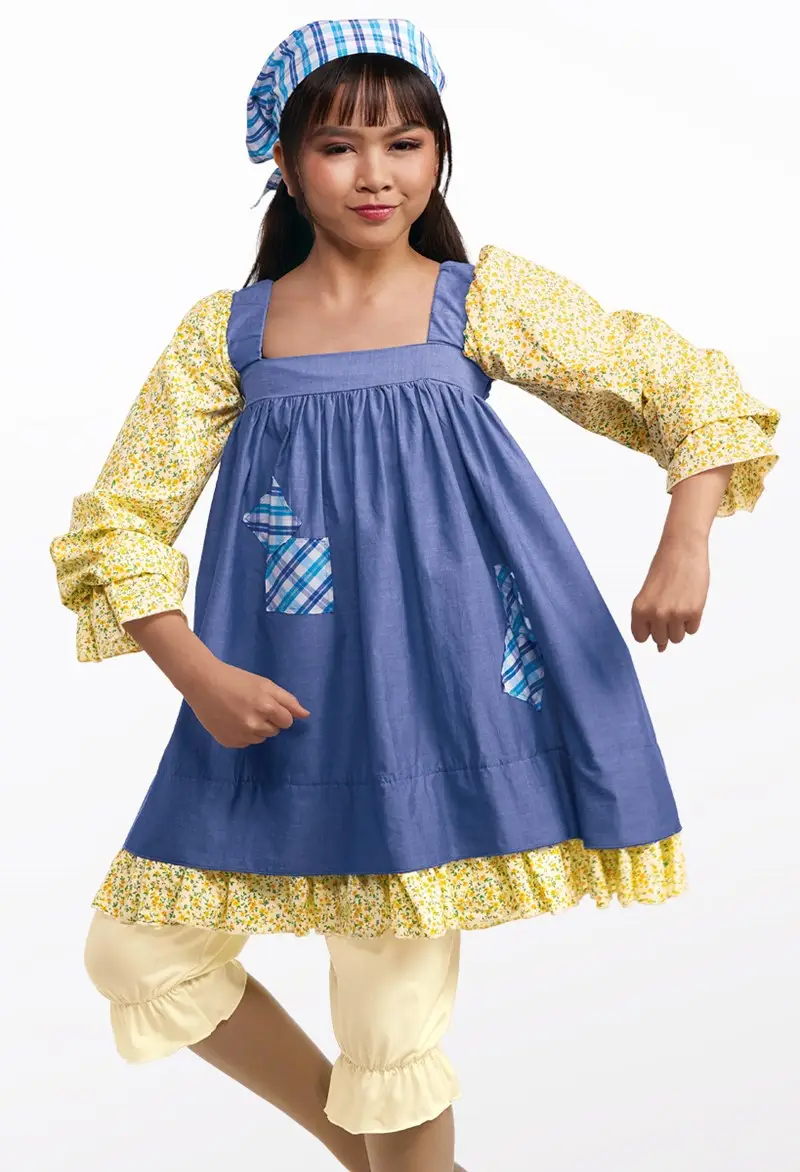 casual cute blue dresses Alice Tea Party Dress Reimagined – Only Little Once