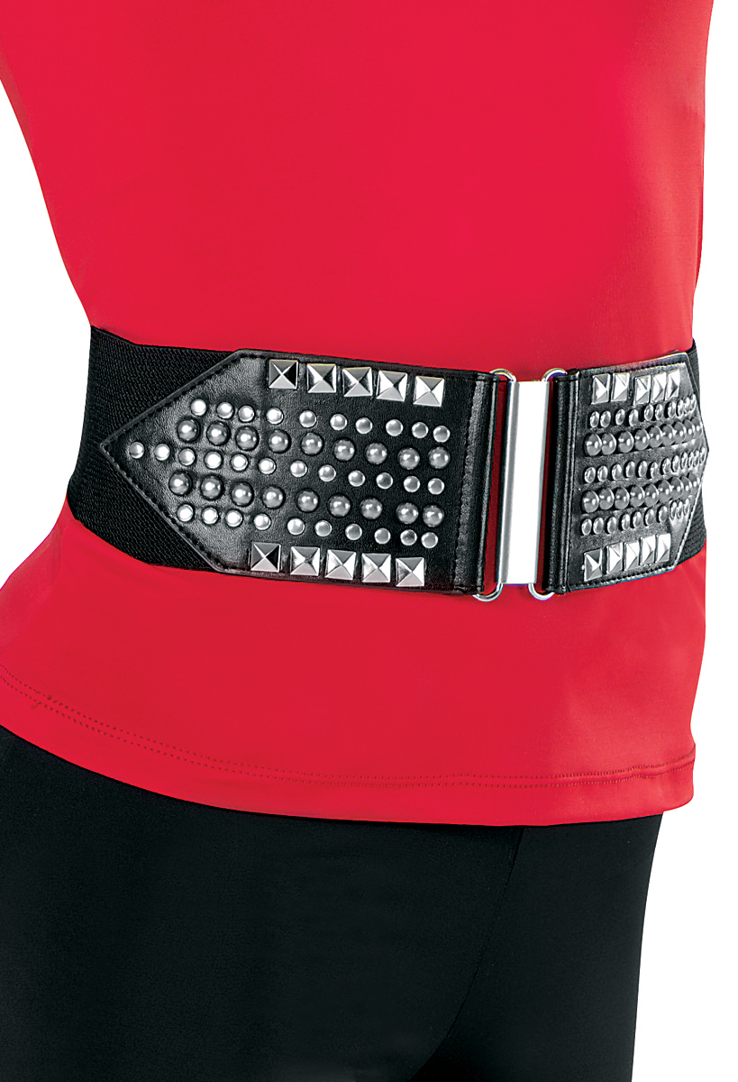 silver studded belt