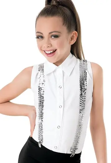 Sequin Suspenders