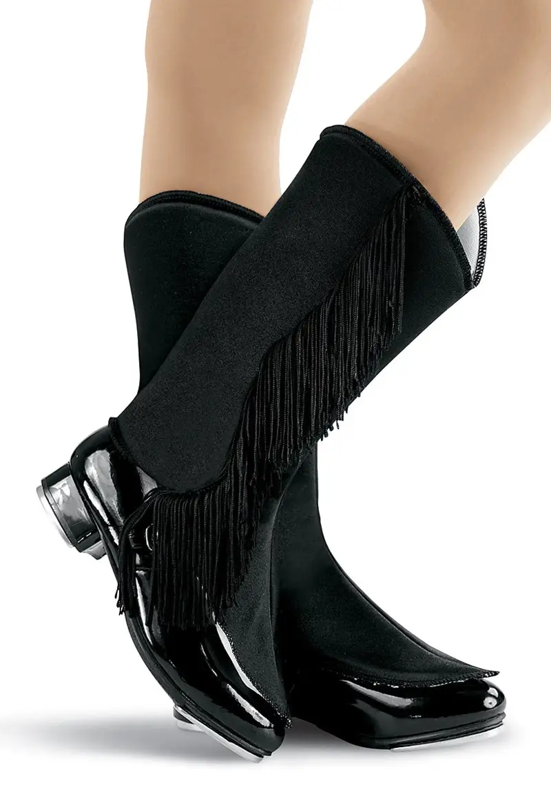 Satin Side Fringe Cowboy Boot Spats Weissman®