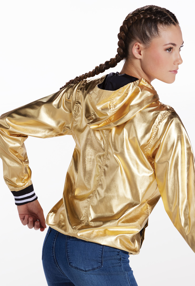 Metallic windbreaker outlet