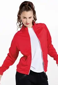 Zip-Front Track Jacket