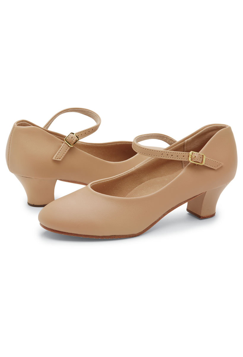 Tan character shoes on sale 2.5 inch heel