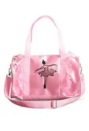 Sequin Ballerina Barrel Bag