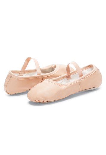 Leather Full Sole Ballet Shoe