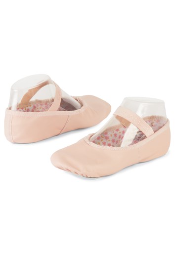 Daisy Leather Full-Sole Ballet Shoe