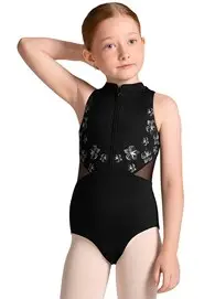 Bloch Cayla Front Zip Leotard