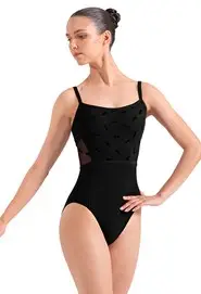 Bloch Ava Scoop Floral Leo