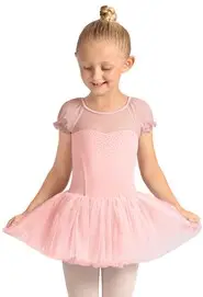 Mirella Puff Sleeve Tutu Dress
