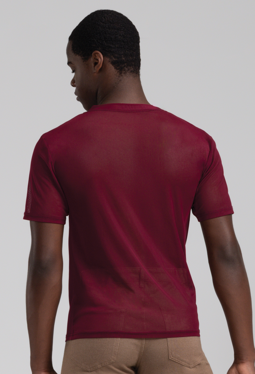 Boys Matte Jersey Shirt With Mesh Back | Weissman®
