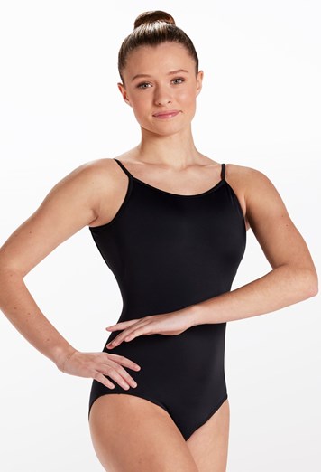 iEFiEL Womens Adult Built In Shelf Bra Leotard Gymnastics Bodysuit Ballet  Dancewear