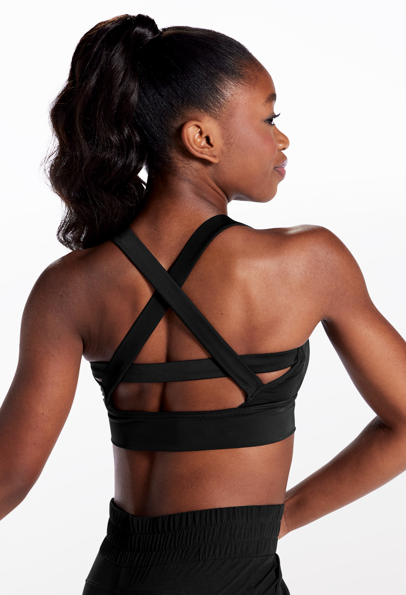 Wide Crisscross Back Dance Bra Top | Balera™