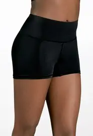 Wide Waist Mid-Rise Shorts
