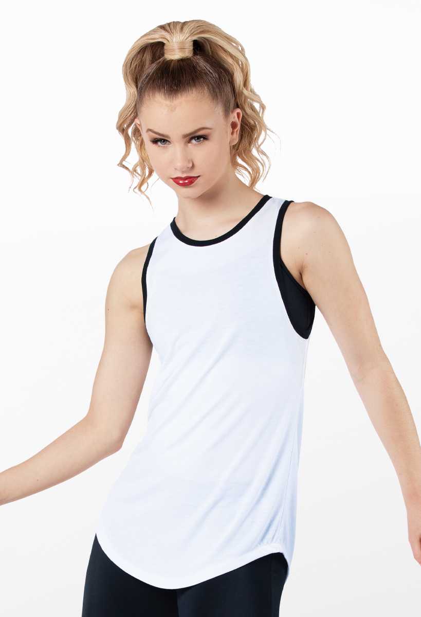 Yeahdor Women's Sleeveless Mock Neck Yoga Sport Bra Criss Cross Tank Crop  Tops Vest Shirts Dancewear White Small at  Women's Clothing store