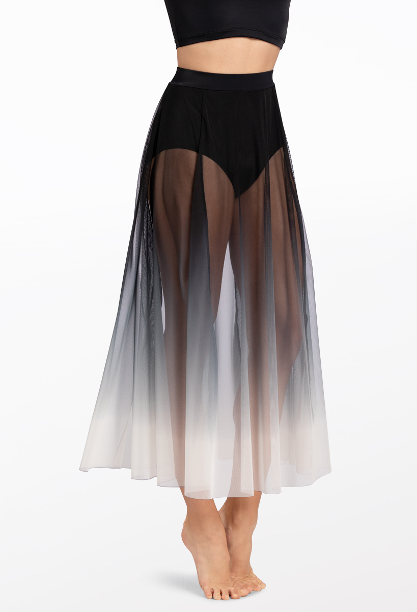 ●High School Disco● Fog long mesh skirt (Swan) MUSINSA公式 | HIGH SCHOOL DISCO Fog long mesh skirt_Swan