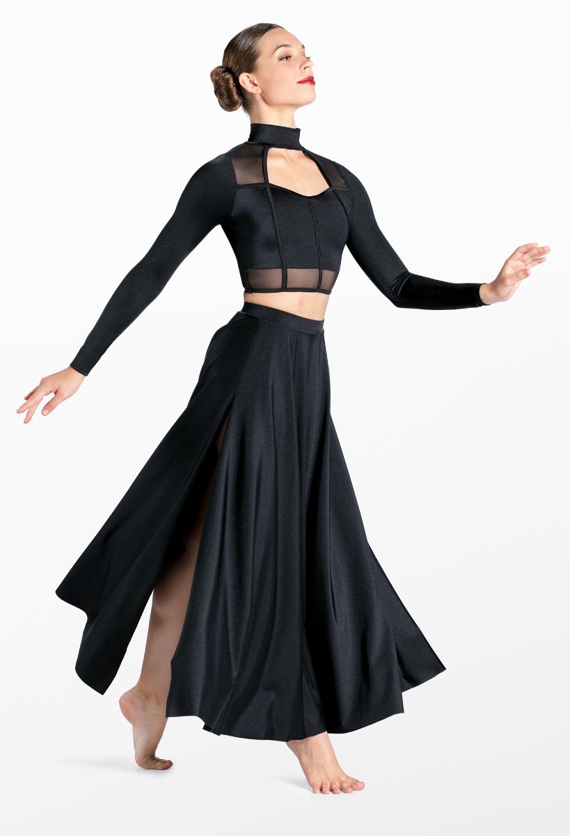 THIRD MAGAZINE BUSTIER ネイビー　XS Bustier Cage Strap Top And Skirt Set | Weissman®