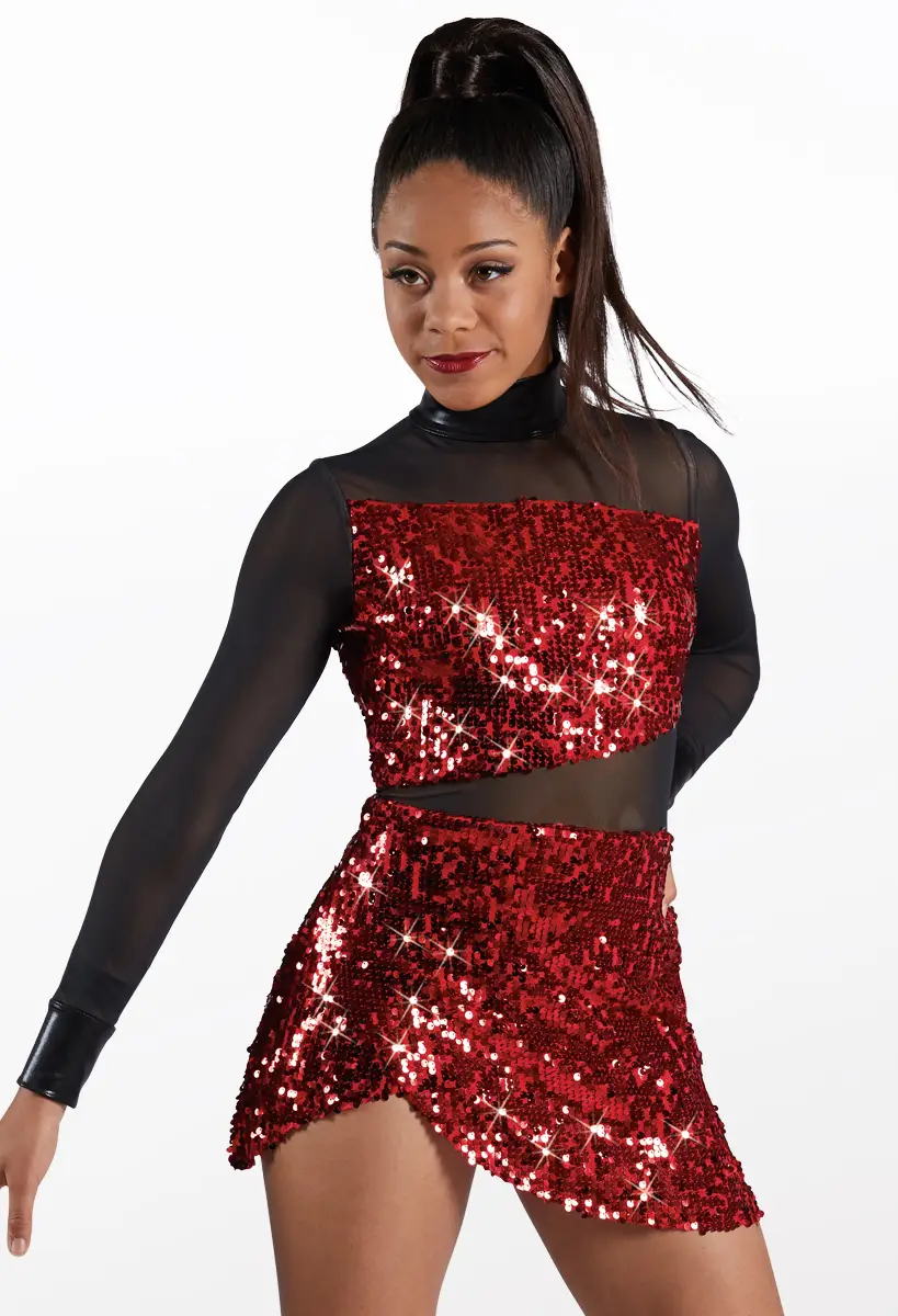 Red Dance Dress | Dancewear Solutions
