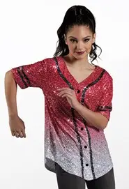 Sequin Baseball Jersey
