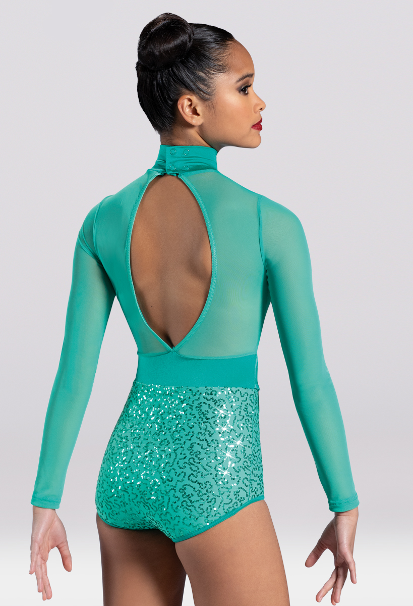 Rhinestone Buckle Dance Leotard | Weissman®